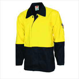 CD Fire Retardant Drill Jacket Yellow/Navy S